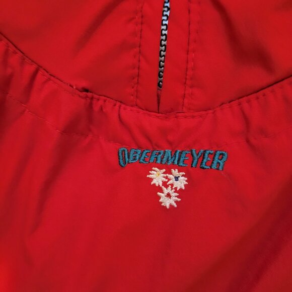 Obermeyer nylon windbreaker with gorgeous embroidery - Picture 6 of 9